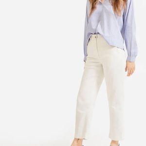 Everlane Corduroy Straight Leg Crop
